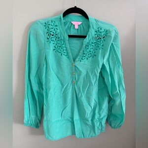 Lilly Pulitzer Elsa Silk Blouse